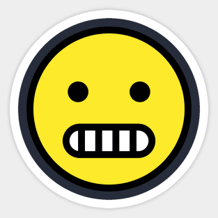 Worrying Emoji Sticker